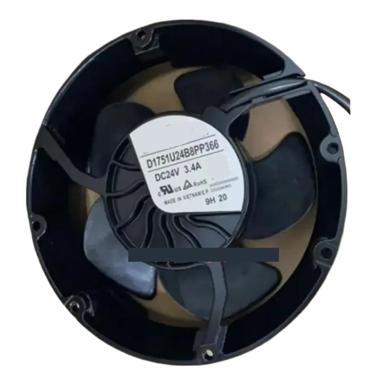 WEUSANXPL 12V 48V DC24V 3.4A AC 17CM 17251 4-Wire D1751U24B8PP366 Cooling Fan