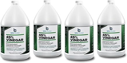 Belle Chemical 45% Pure Vinegar - Concentrated Industrial Grade (4-Gallons)