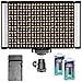 Produktbild Neewer 280 LEDs CRI 95+ mehrfarbige Dimmbare Kamera LED Video-Licht-Panel mit kaltem Schuh 3200K-5600K Einstellbar und 7.4V 2600mAh Batterien, Ladegerät für Canon Nikon Camcorder DSLR Kameras