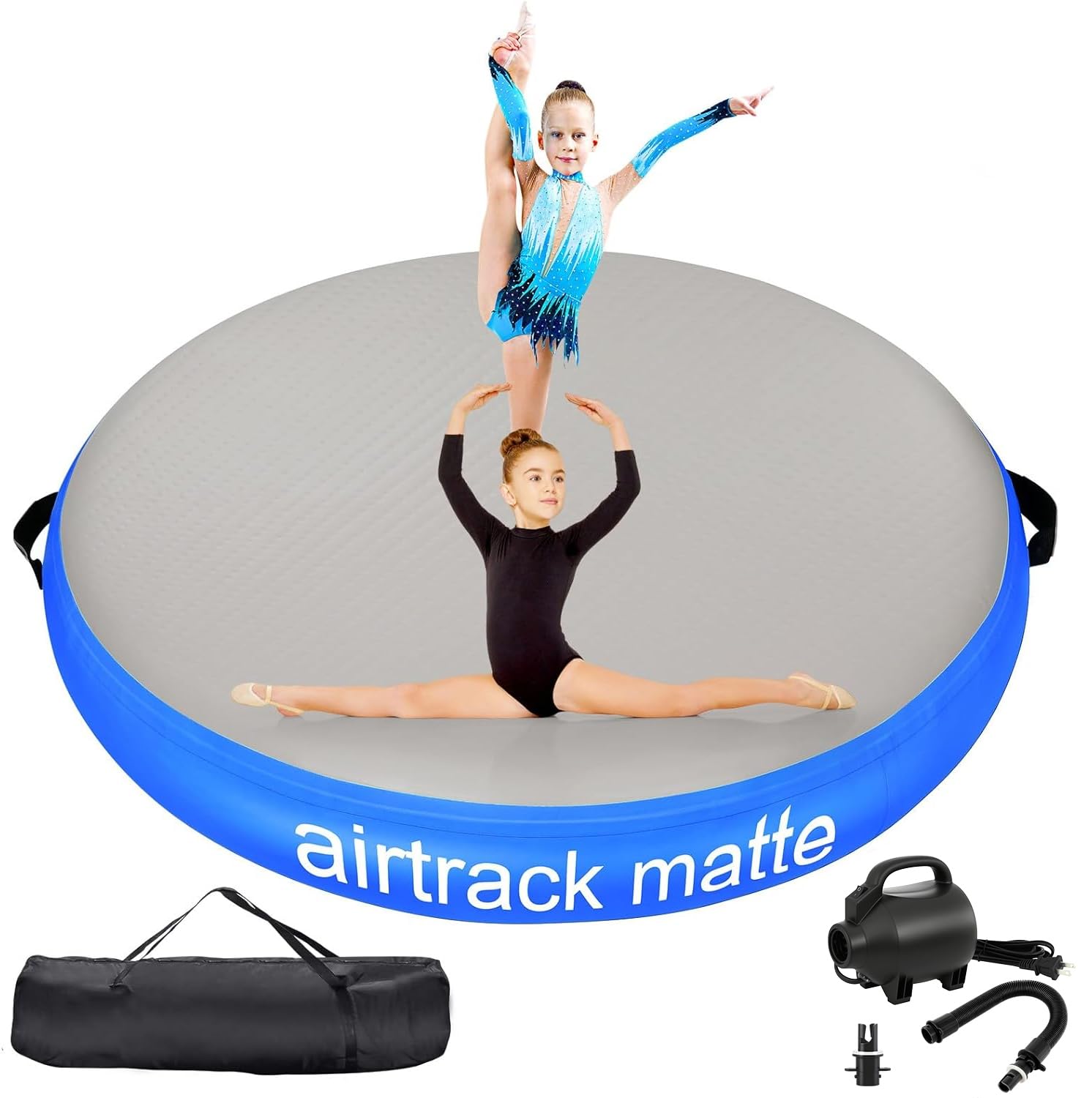 Airtrack Matte Airspot, 20CM Höhe Durchmesser 100/140CM Aufblasbare Tumbling Matte Air Barrel