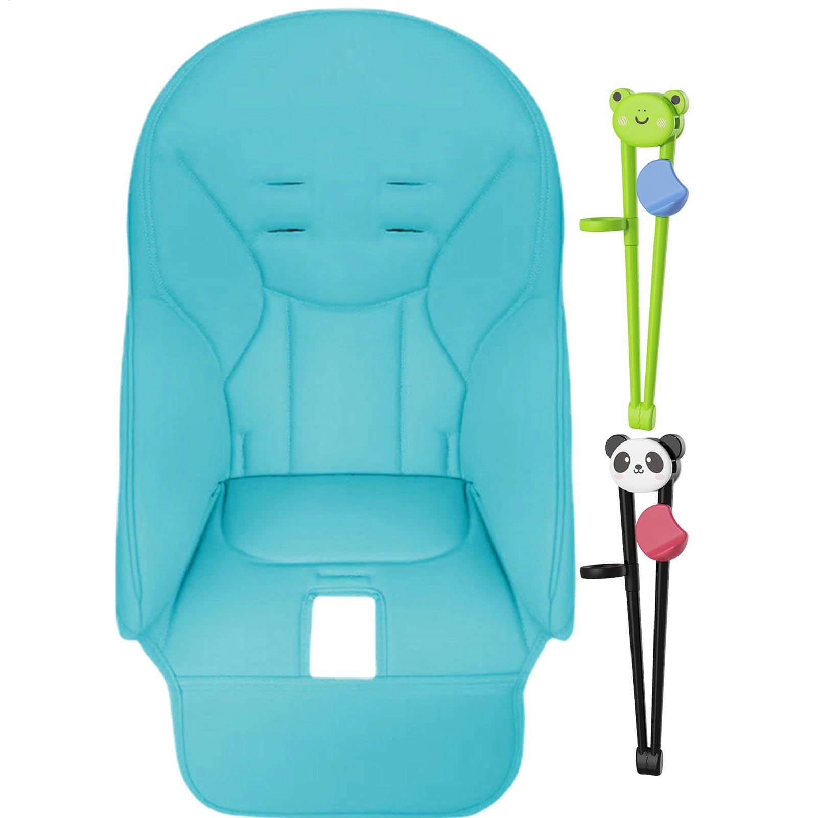 Eastuy Baby Hochstuhl Sitzbezug, Baby Hochstuhl Bezug, Sitzverkleinerer Für Hochstuhl, Baby Esszimmerstuhl Sitzkissen, PU-Leder Hochstuhl Sitzauflage Für Peg-Perego, Siesta Zero3, Baoneo, Kosmic Jané