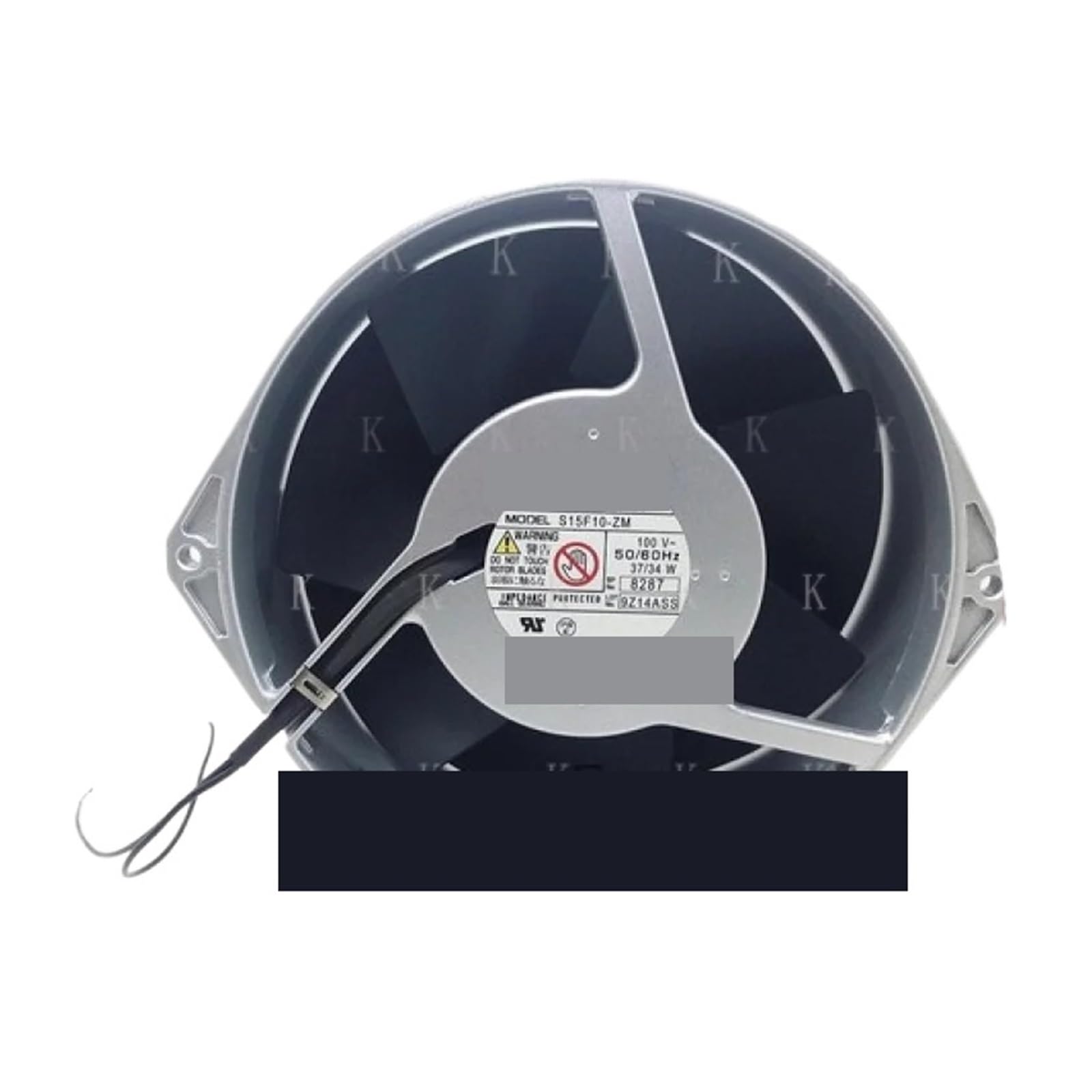 Ventilateur en fer S15F10-ZM 100V extracteur dair pour armoire électrique et boîtier 172x150x55mm