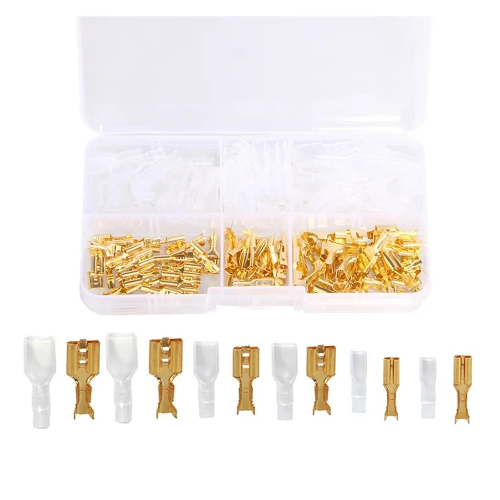 Connecteurs à enroulement de fil et cosses femelles isolées 2,8 mm 4,8 mm 6,3 mm
