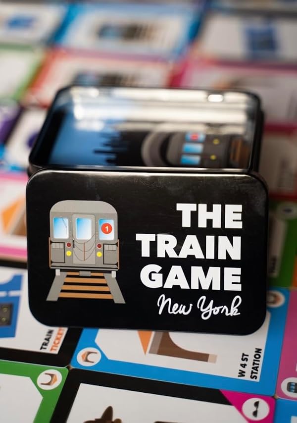 The Train Game Family Card Game to Make You Laugh for All Ages New York, a Super Fun Card Game Based on The NYC Subway by The Train Game - Used condition - Image 3