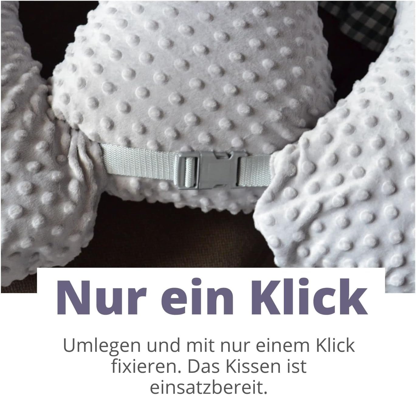 Traumreiter Zwillingskissen Stillkissen XXL Grau für Zwillinge, Stillkissen Zwillinge Zwillingsstillkissen, Nursing Pillow Stillen Kissen groß Twin Pillow, Baby Stillhörnchen mit Anschnallgurt