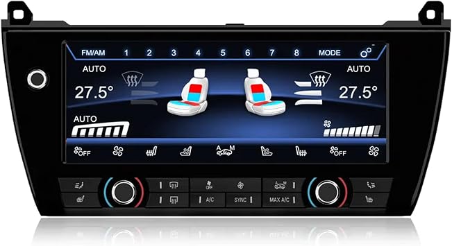 10.25 Inch LCD Touch Screen Air Conditioning Climate Control AC Panel for BMW 5 Series F10 F11 2011-2017