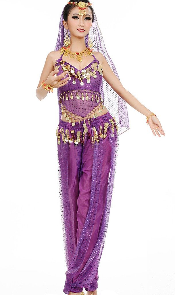 Astage Femme Sportswear Danse Wears Halter Top Harem Pantalon Sarouel Vêtements