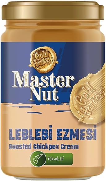 Master Nut Fıstık Ezmesi, Leblebi Ezmesi ve Badem Kreması, Gold Harvest Serisi, 3'lü Karma Paket