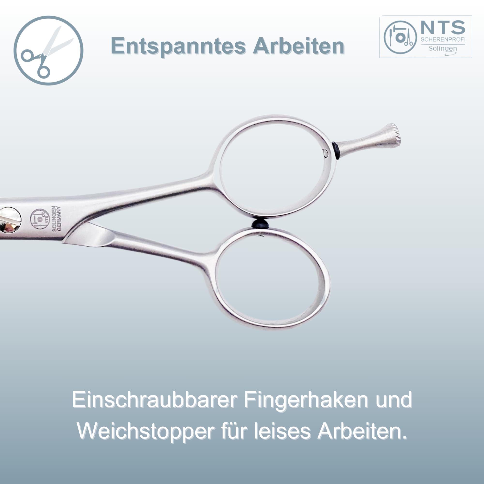 NTS-Solingen Dog Scissors / Grooming Scissors, Dog Pet Line Rust-Free - Image 4