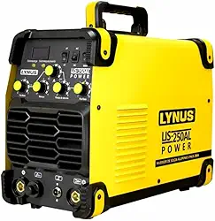 Solda TIG E Inversora 200A Lynus LIS-250AL Para Alumínio 220V