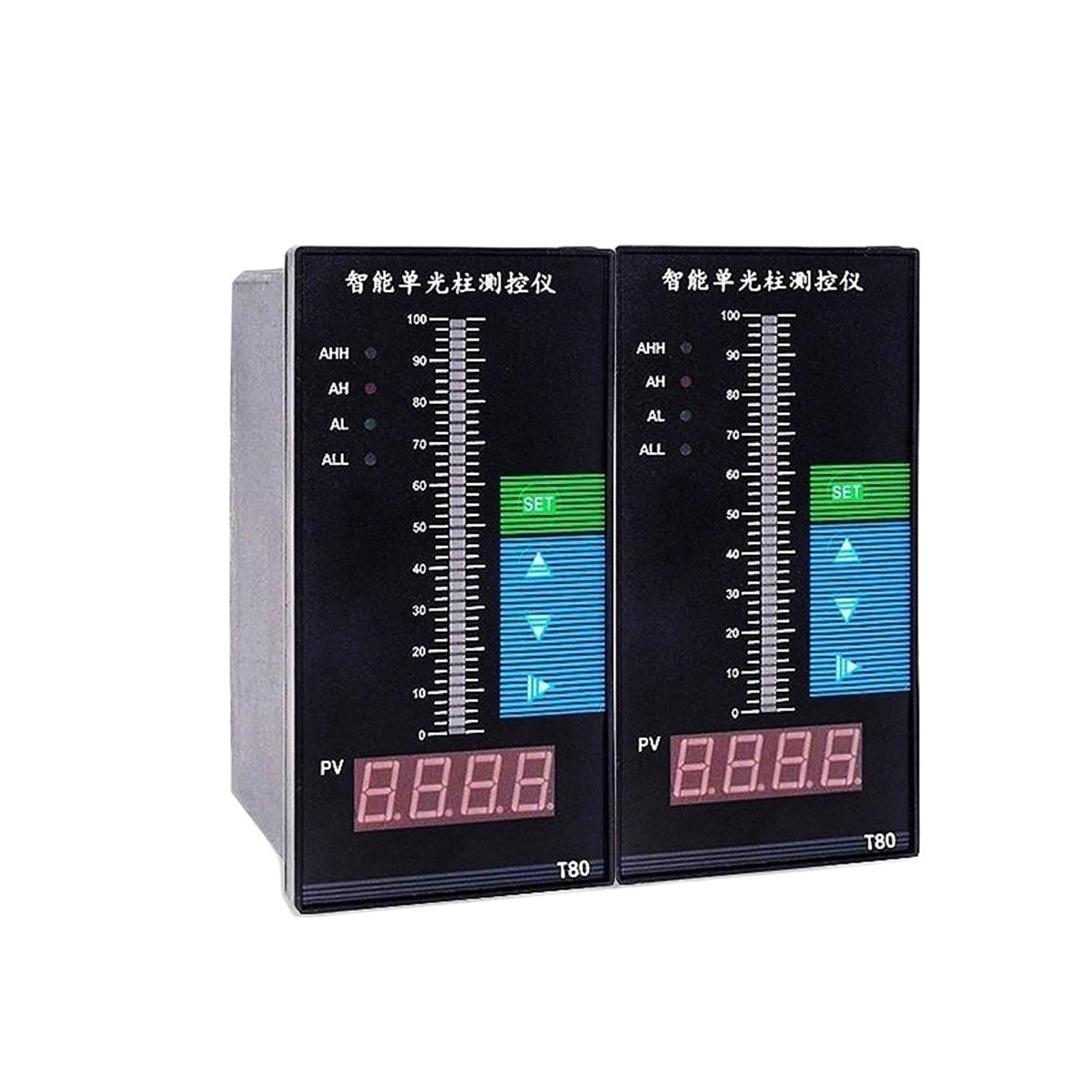 Indicateur de Niveau de Liquide T804, contrôleur d'affichage numérique, Alarme de Piscine d'incendie(Double Light Column Measurement and Control instru)