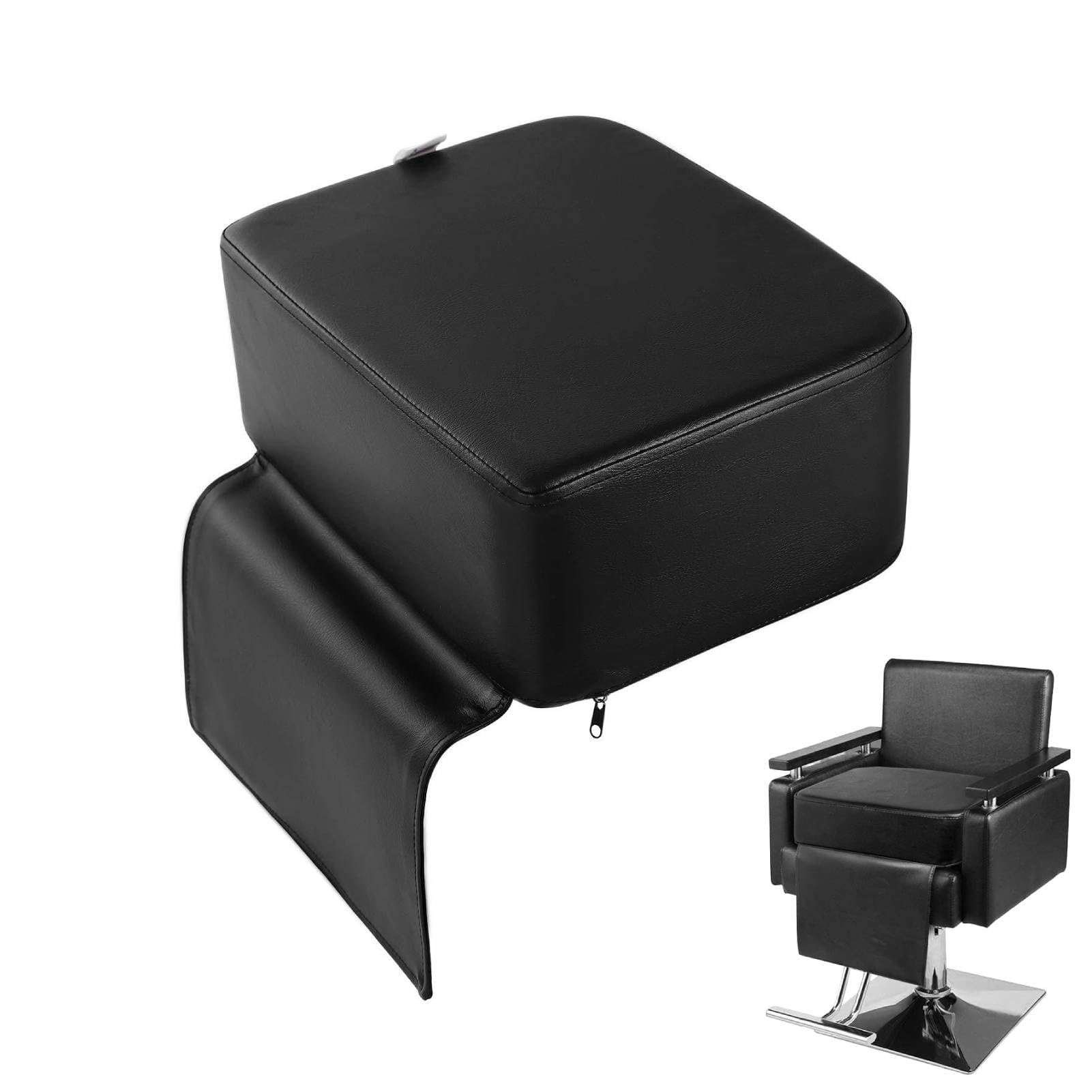 Cojín De Asiento Elevador De Salón, Asiento Elevador De Peluquero De Cuero PU Impermeable, Cojín, Equipo De Peluquería Asiento Elevadors Cojíns Elevador Para Peluquerías Para Niños, Corte De Pelo