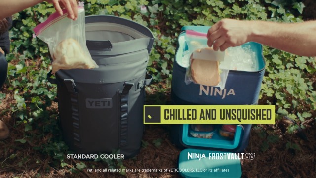 Amazon.com: Ninja Backpack Cooler | FrostVault Go 24 Can Soft