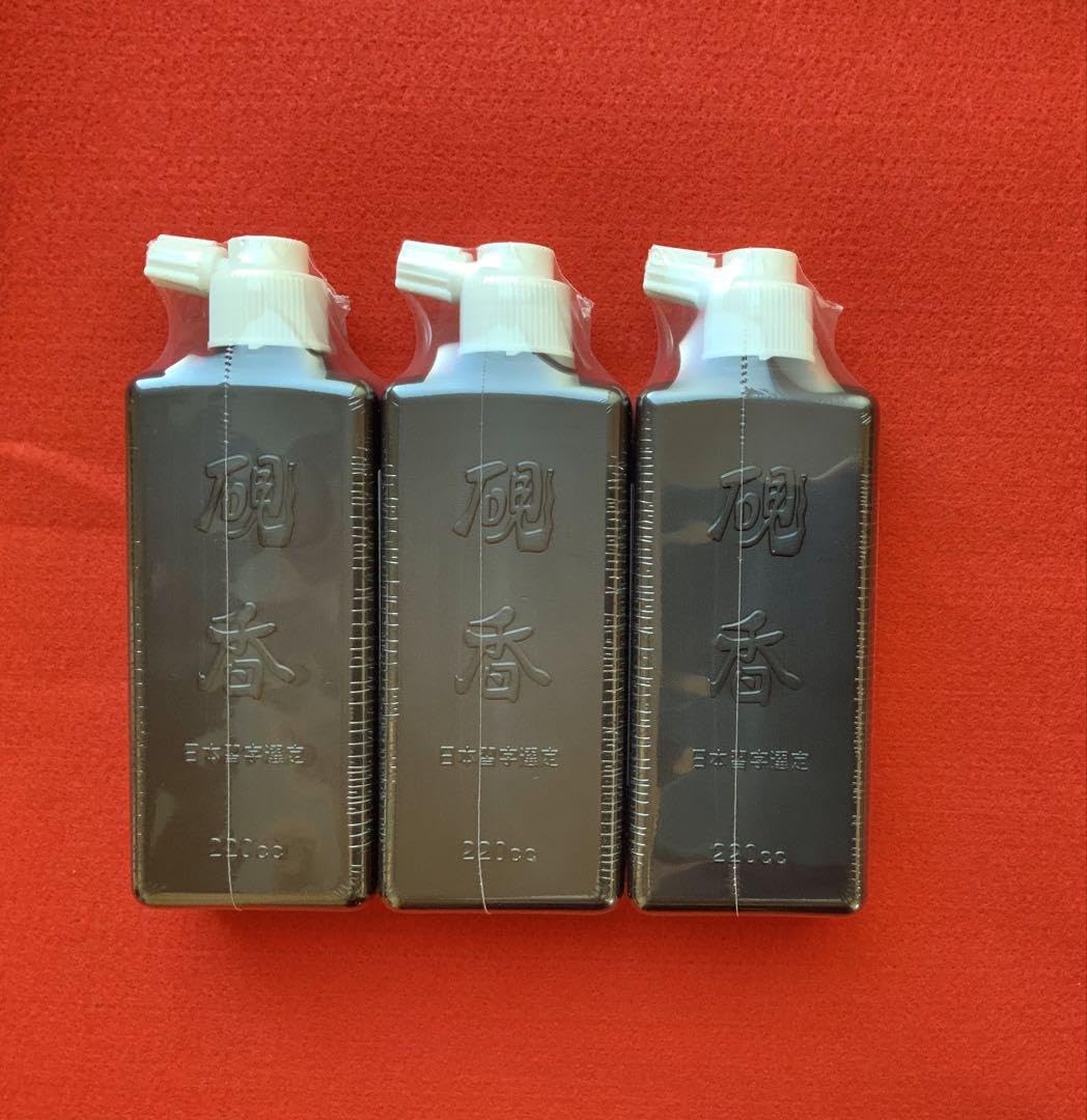 雪佳　日本習字　墨汁360cc×１２本セットが３ケース。おまけ３本。 雪佳様専用 日本習字 墨汁360cc×12本セットが3ケース。おまけ