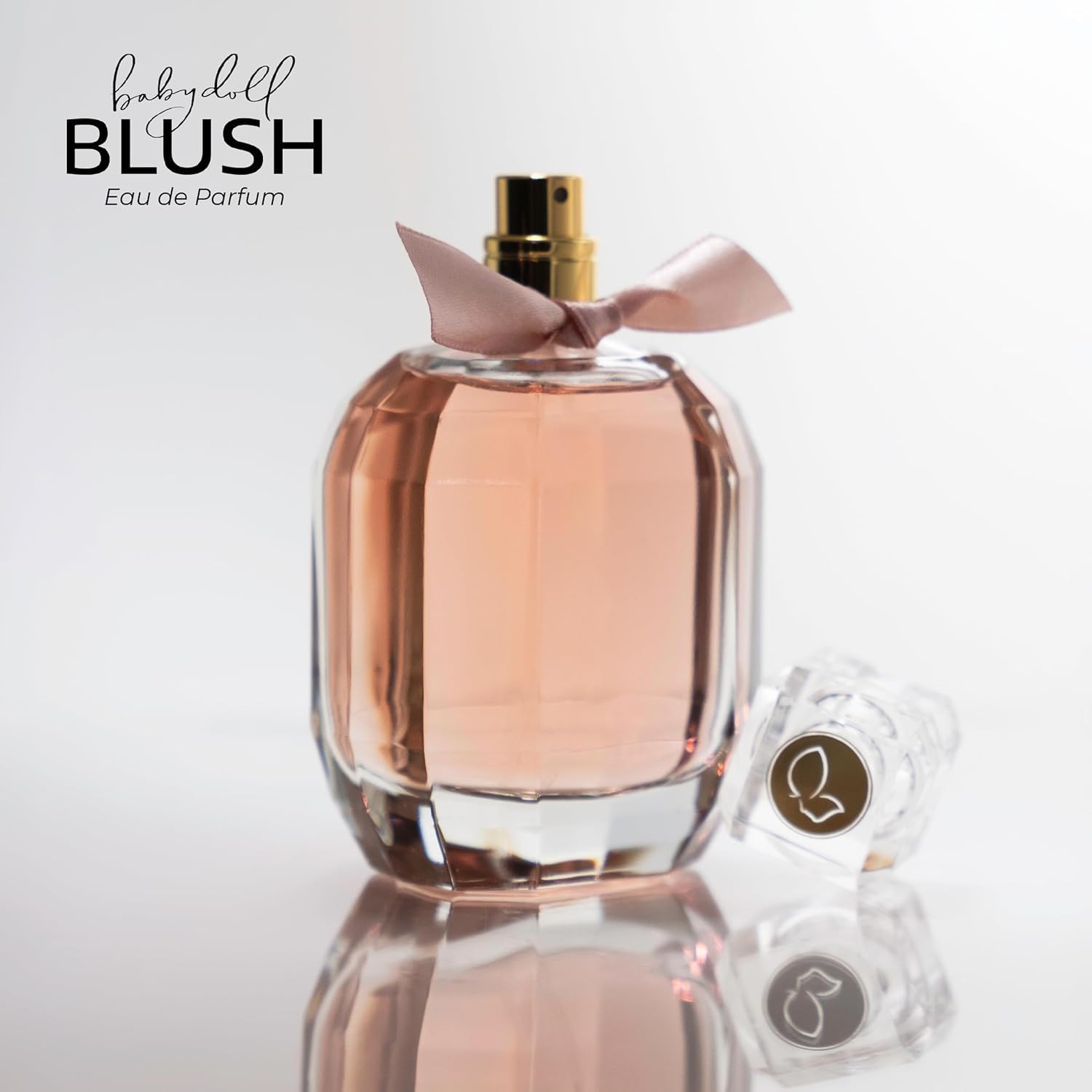 G'DIVINE Babydoll Blush Perfume for Women – Soft Floral Eau de Parfum Spray – Magnolia, Lily & Jasmine Notes – Long Lasting, Clean, Non-Toxic Luxury Fragrance Made in USA (100ml)