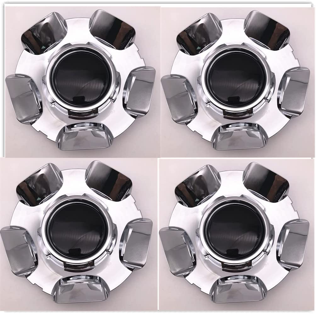 FUQUYUAN 4pc Wheel Center Cap for 2007-2014 CHEV Silverado Tahoe Suburban Avalanche 185mm (4pcs)