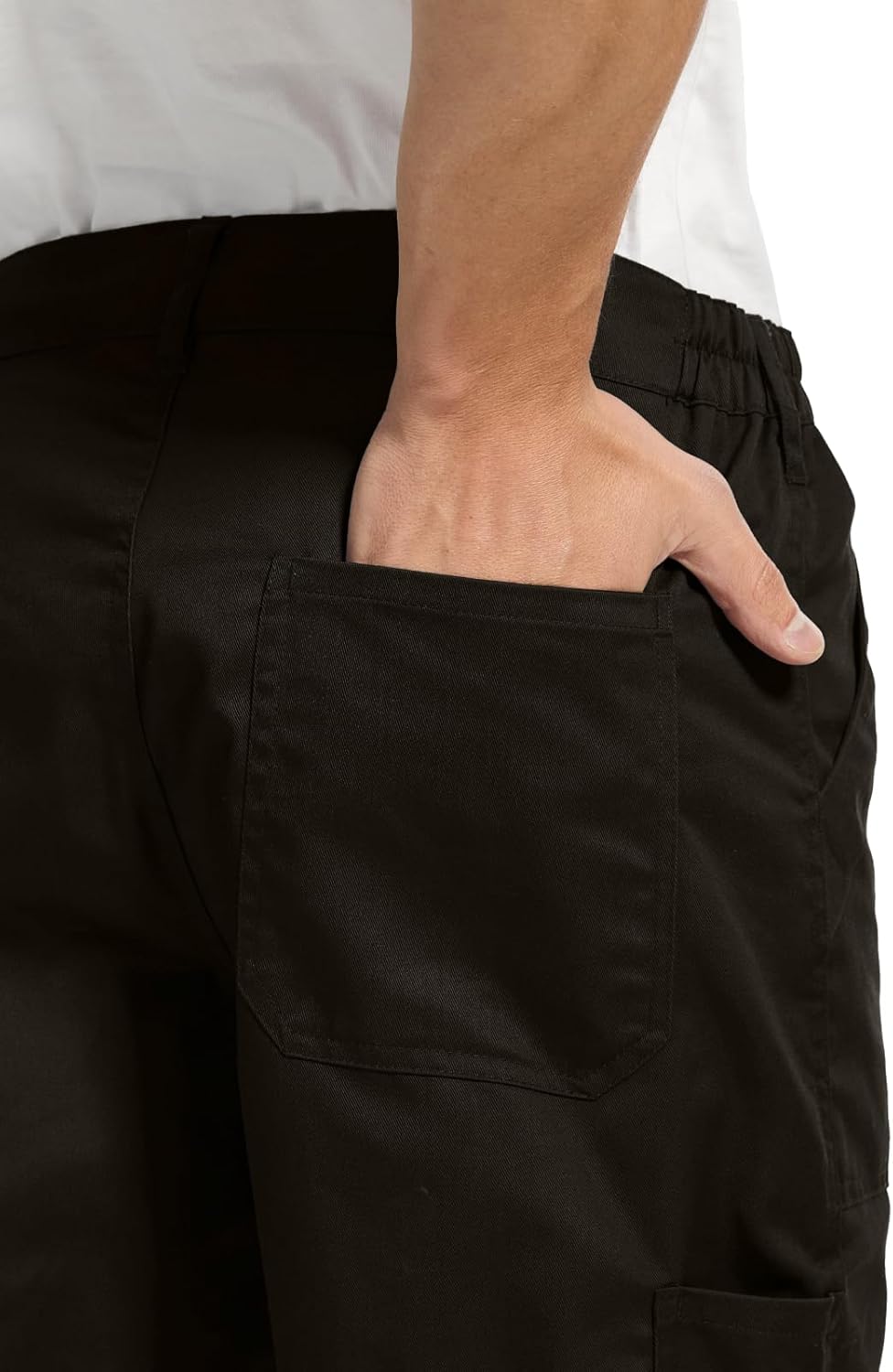 WORK IDEA Men's Relaxed Fit Work Pants Lightweight for Painter, Decoration - Image 4