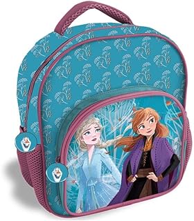 Disney Frozen 2 Zaino Asilo/Tempo Libero 2 Cerniere Dimensioni 30x25 cm circa
