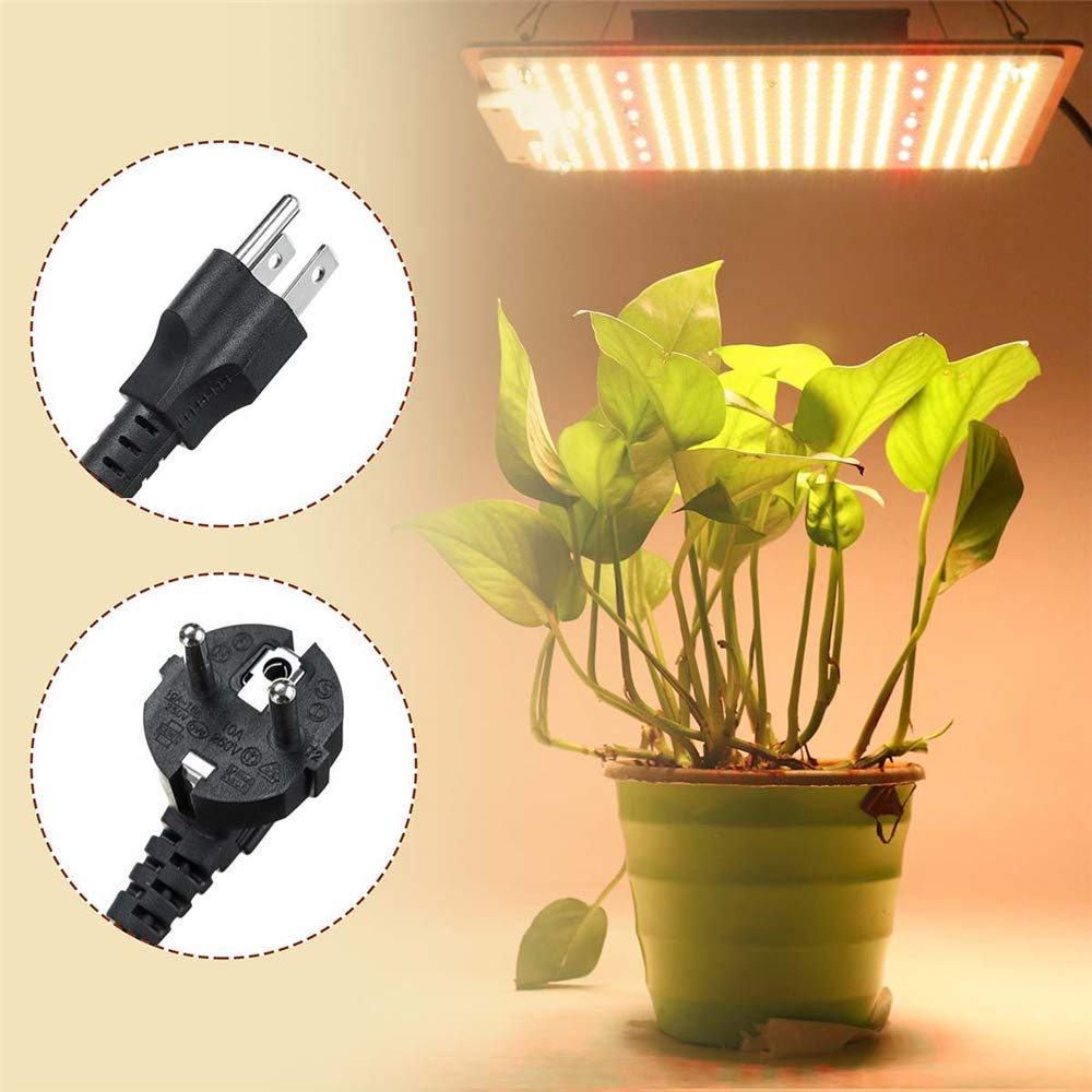 Lámpara de Planta LED regulables de 2000W, 228 LED Ultrafino IP65 Impermeable Espectro completo Lámparas de cultivo de plantas de placa cuántica para carpa de invernadero interior