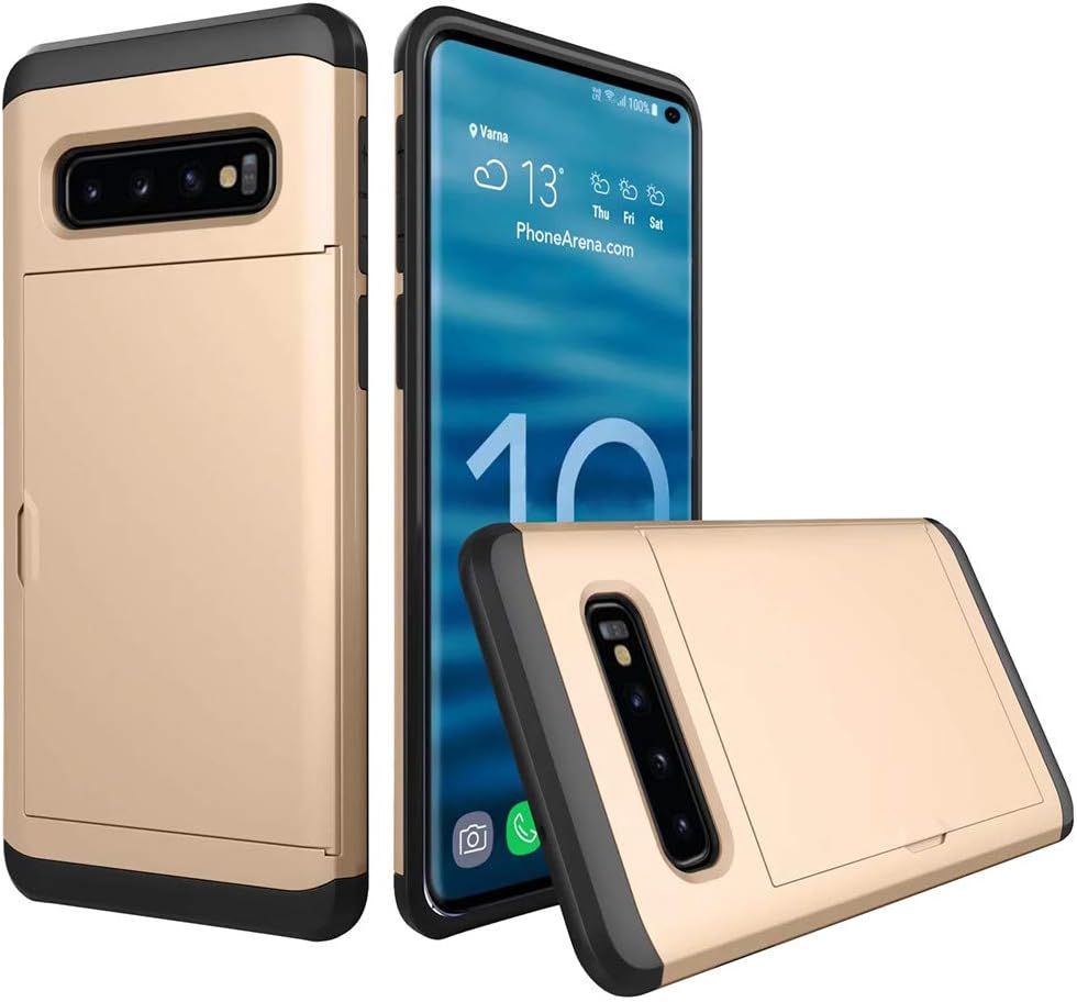 Cindero Samsung Galaxy S10 Plus Case, TPU Screen Protector, Galaxy S10 Plus 6.4 Inch Case [Ultra Lightweight] Scratch-Reinforced Corner Protector for Galaxy S10 6.4 inch Plus 2019
