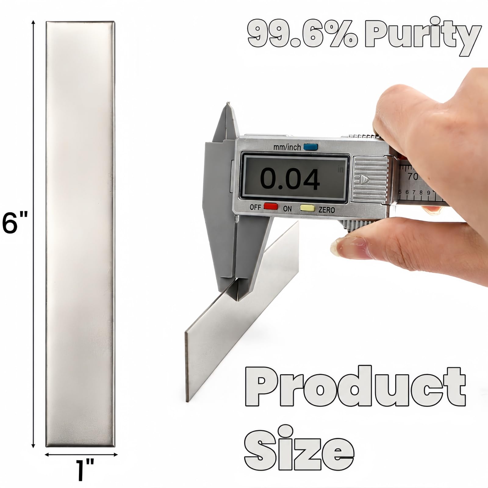 Pure Nickel Strips - Electroplating & DIY Projects -2 Pure Nickel Strips - Electroplating & DIY Projects -2