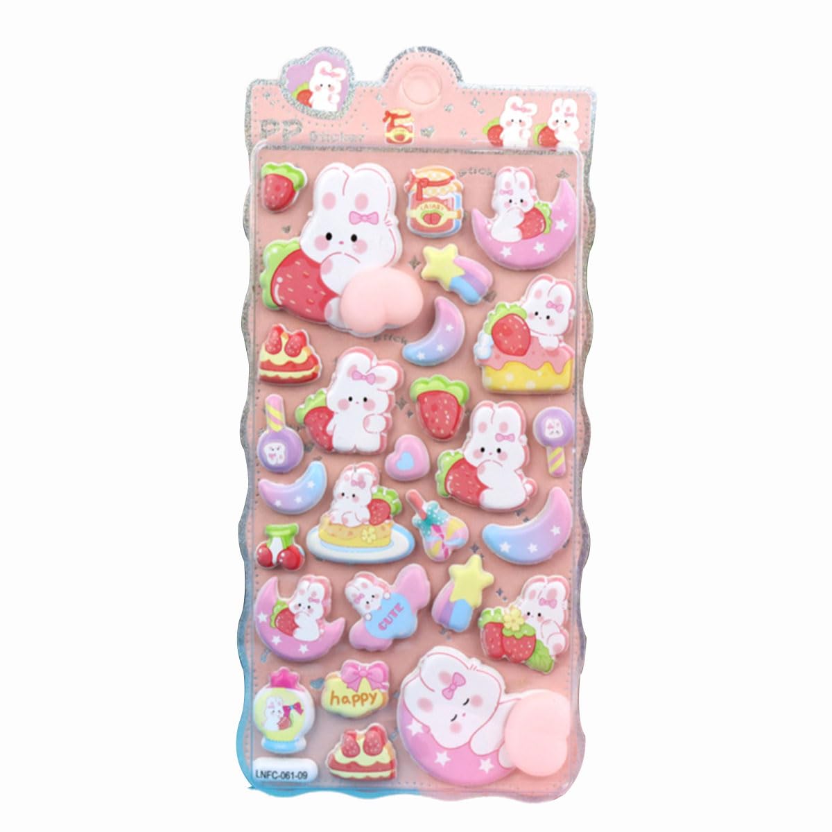 Amazon | おしり シール かわいい うさぎ 動物 ぷくぷく キャラクター