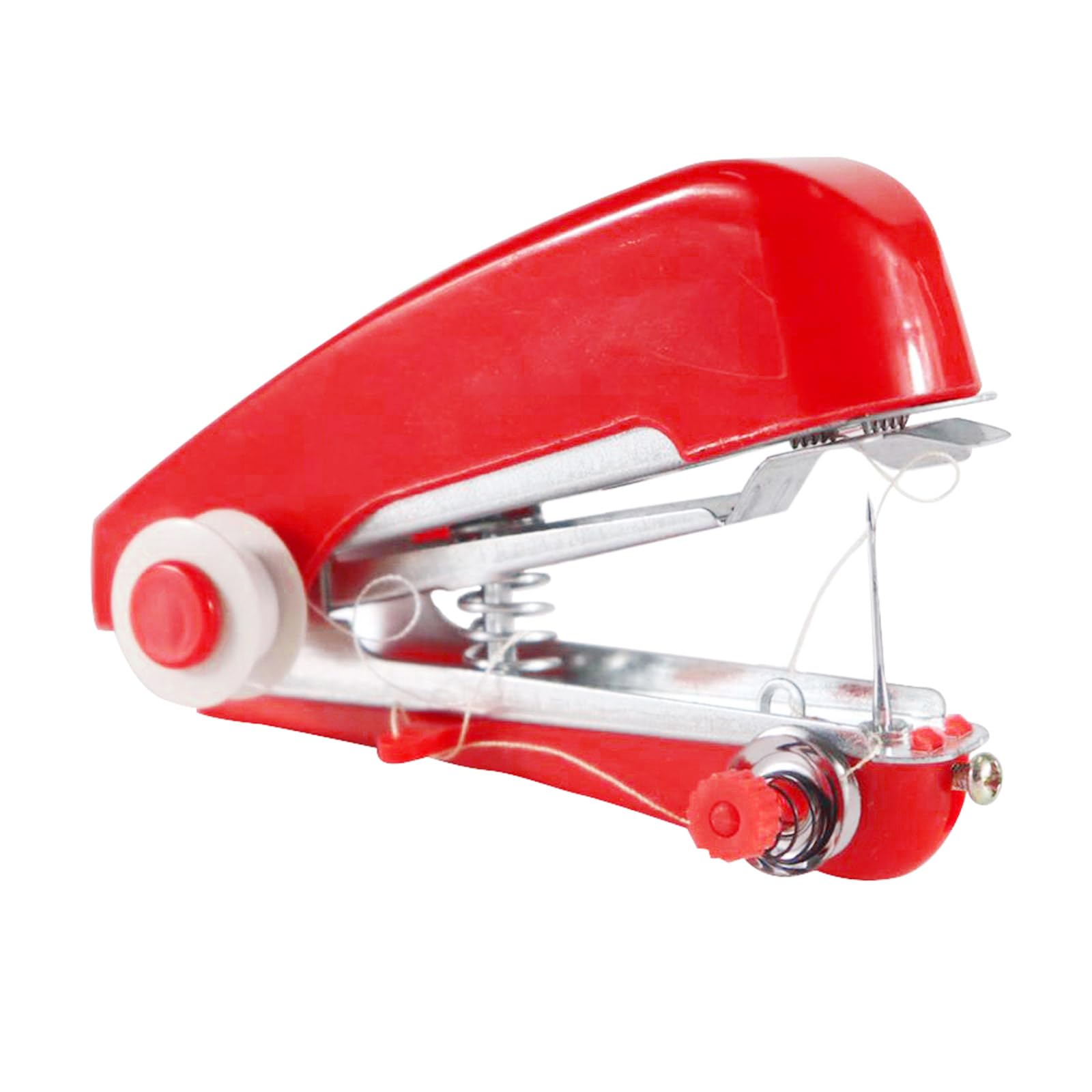 NEWFT Portable Sewing Machine Manual Handheld Sewing Machine Fast Stitching for Beginner Adult Household Repair Home Tool