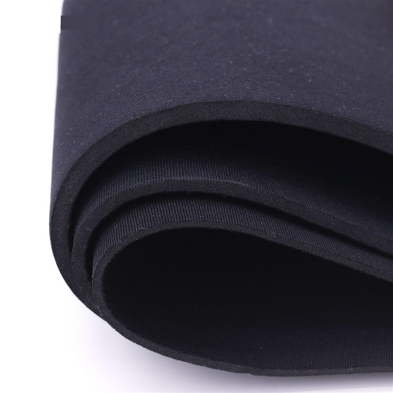 Tissu en néoprène imperméable, Tissu néoprène 2-5mm imperméable Coupe-Vent Noir Vert 10-20x30-45cm for Combinaison de plongée(4 mm Black,10cm X 45 cm)