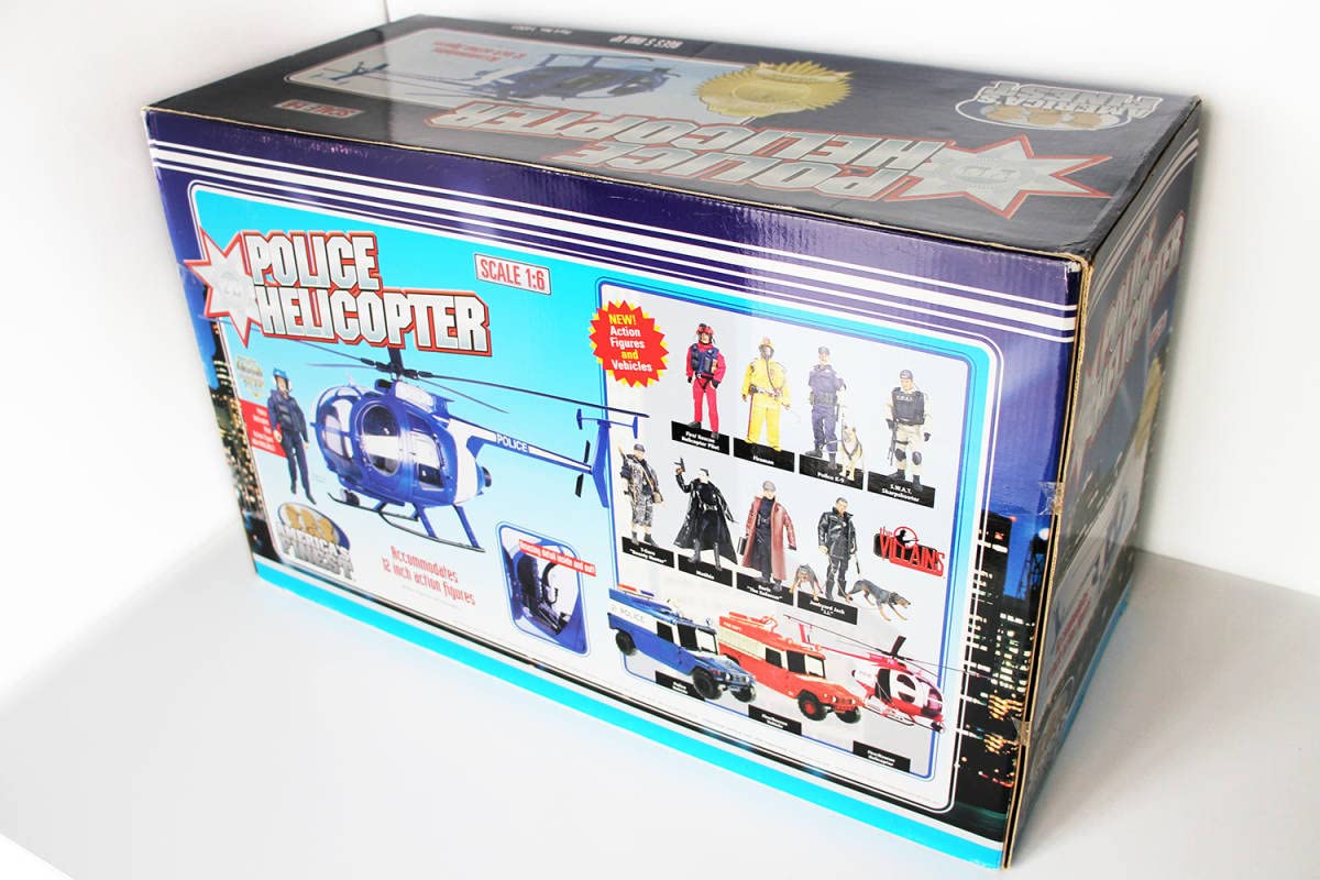 Amazon.co.jp: 21st Century Toys ポリス ヘリコプター Police