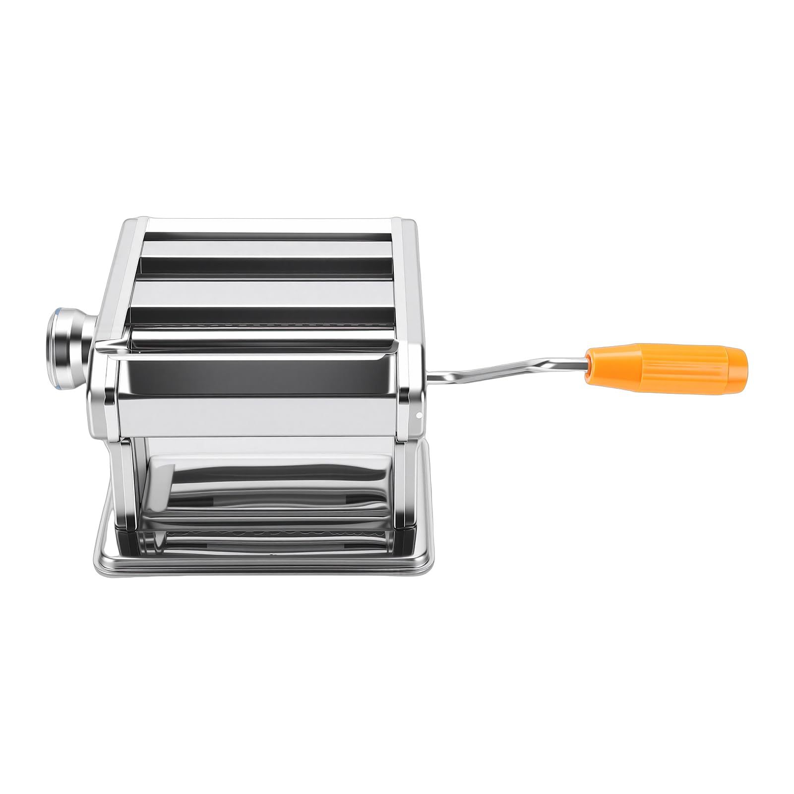 Fdit Nudelmaschine, Verstellbare Nudelmaschine aus Edelstahl für Hausgemachte Nudeln und Knödel, 1 X