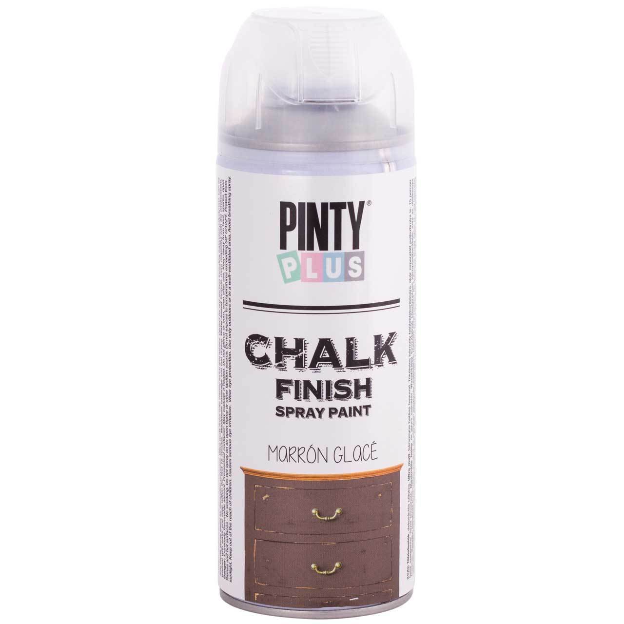 Pinty Plus - Chalk Spray Paint - 400Ml - 790 - Chestnut Brown 8429576230208