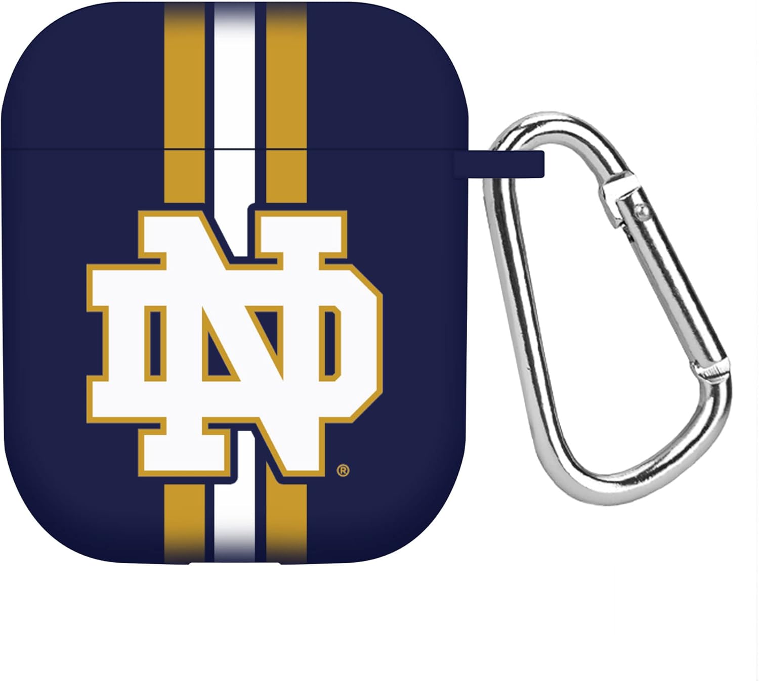 Affinity Bands Notre Dame Fighting Irish HD Combo Package Compatible with Apple Watch and AirPods Gen 1 & 2 (38/40/41mm (42mm Series 11) Short Stripes)