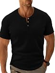 T-shirts Henley Été Henley T-Shirts V Neck Mode Casual Tops de base
