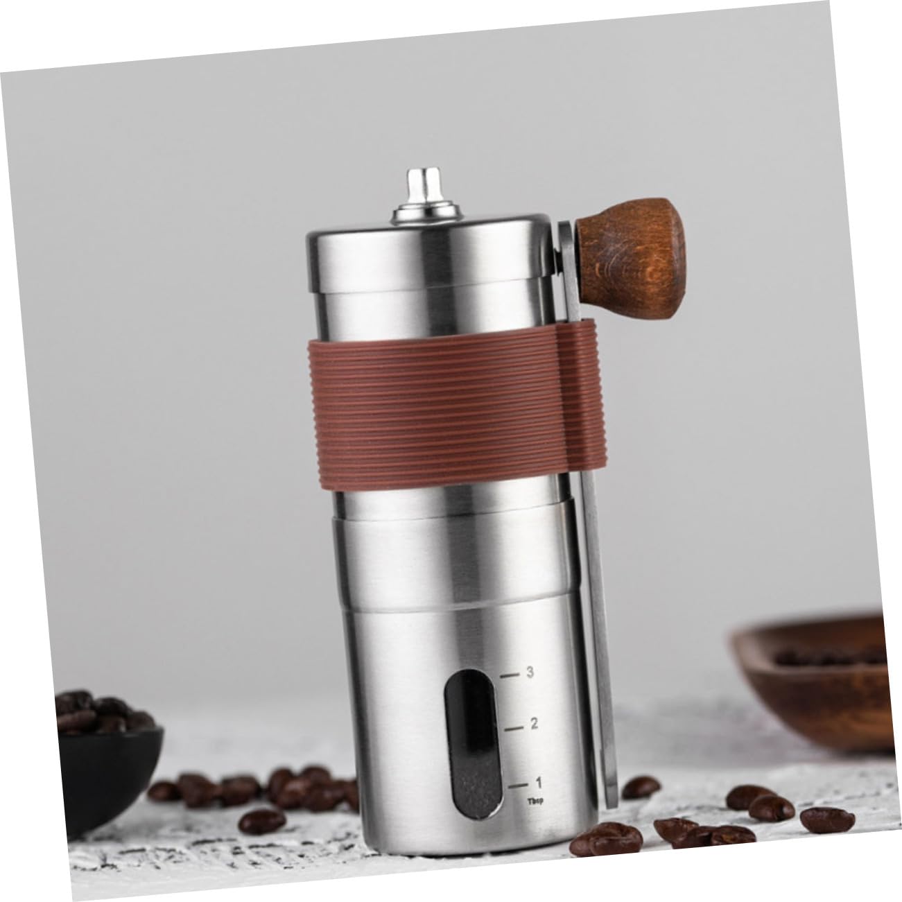 Didiseaon 1pezzi Macchina Per Fagioli Manuale Dispositivo Per Macinare i Chicchi Di Caffè Portatile Materiale Durevole Design Umanizzato Del Manico Facile Da Usare