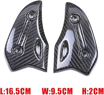 Amazon.com: SeppDMV Hayabusa Heel Guards Rearset Cover Real