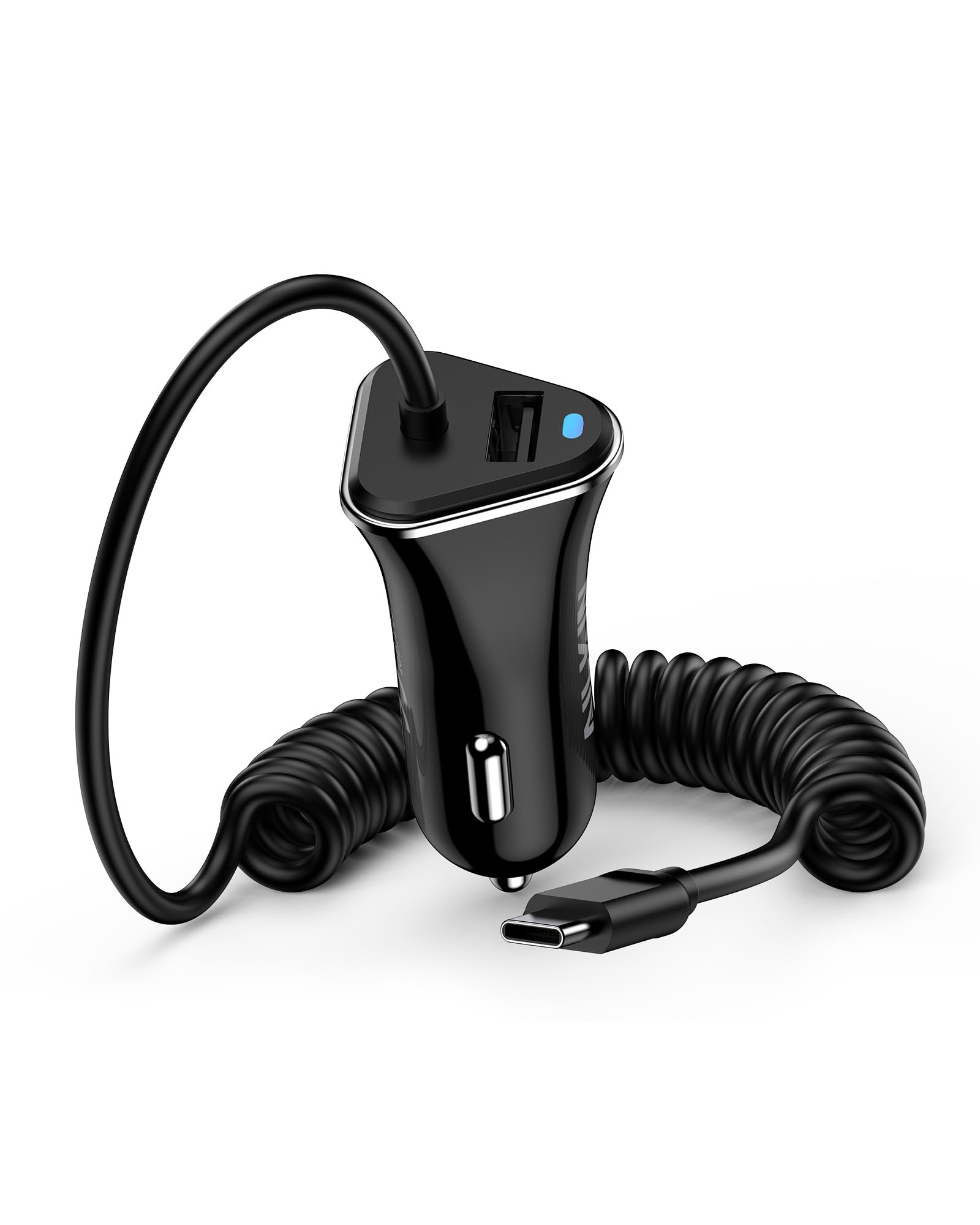 AILKIN Car Charger USB C for Samsung Galaxy, USB Cigarette Lighter Adapter for iPhone 16 Pro 16 Pro Max 15 Plus, Vehicle Auto Cargador Type C Car Charger USBC Galaxy S24 Ultra A55 A15 Z Fold Flip 6