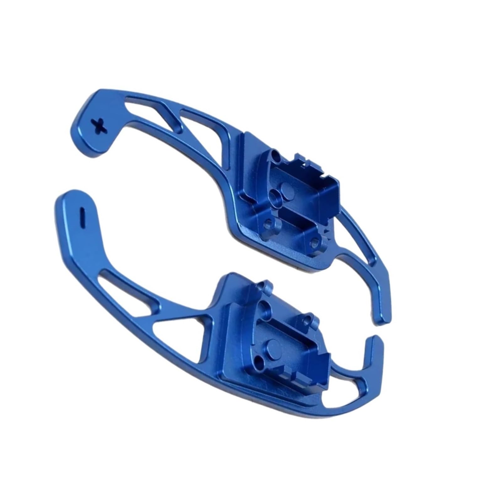 XINWELZ Car Shift Paddles Compatible with VW for Tiguan 2009-2015 for Sharan 2012-2016 for Passat for B6 2011-2015 Car Steering Wheel Paddle Shifter(Blue)
