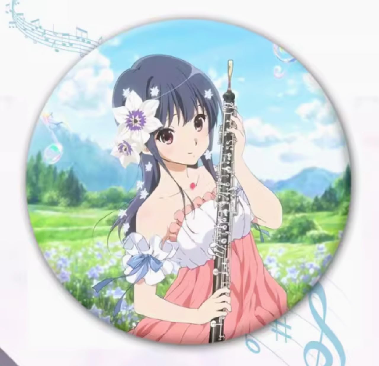 Amazon.co.jp: 響け！ユーフォニアム バッジ 丸バッジ ブローチ