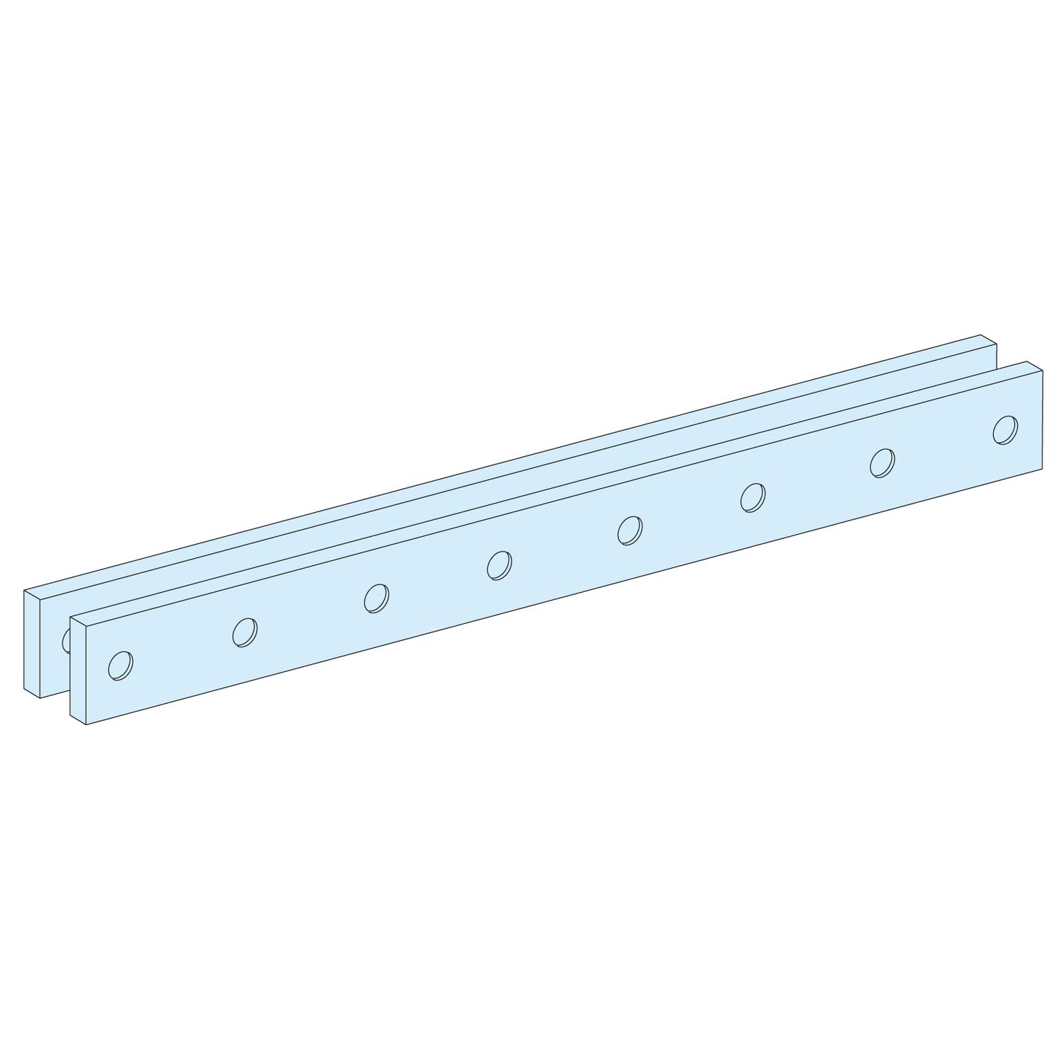 Schneider Electric 04690 Linergy BS Soporte Voladizo, Ancho 650 mm