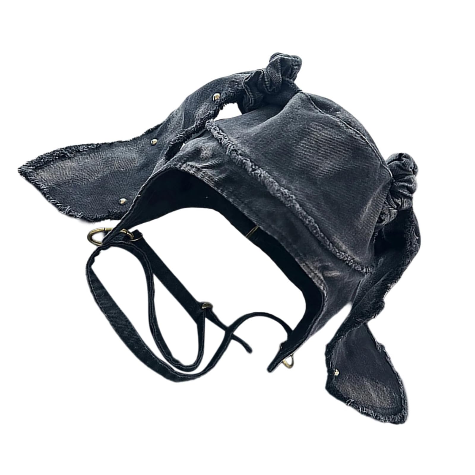 Bonnet long oreilles de lapin pour masquer les imperfections de coiffure avec style hip-hop - 8