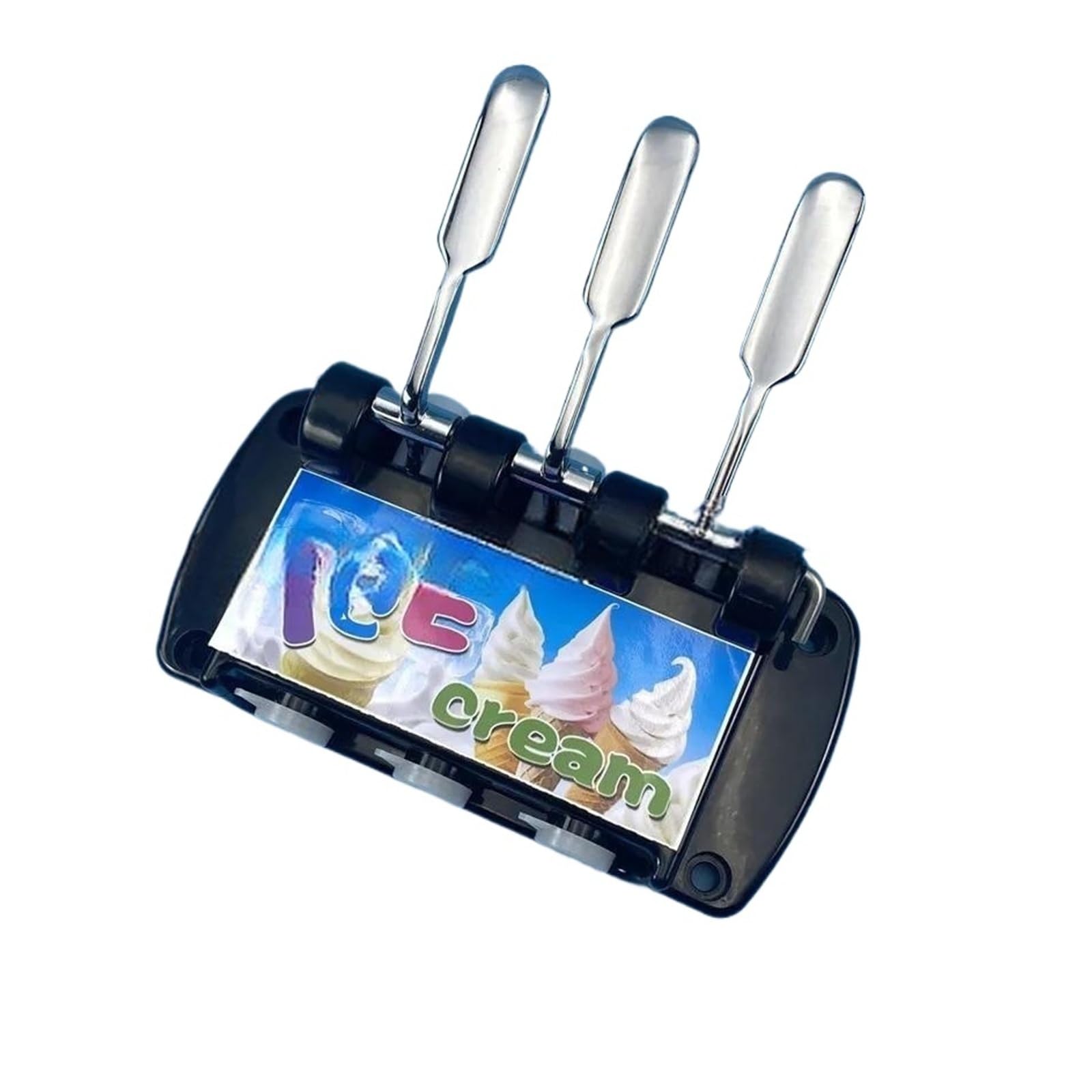 Sostituzioni Complete Pezzi Di Ricambio Del Pannello Frontale, Compatibile Con MQL, Raccordi For Macchine For Gelato Soft + 3 Maniglie + 3 Accessori For Aste Valvola