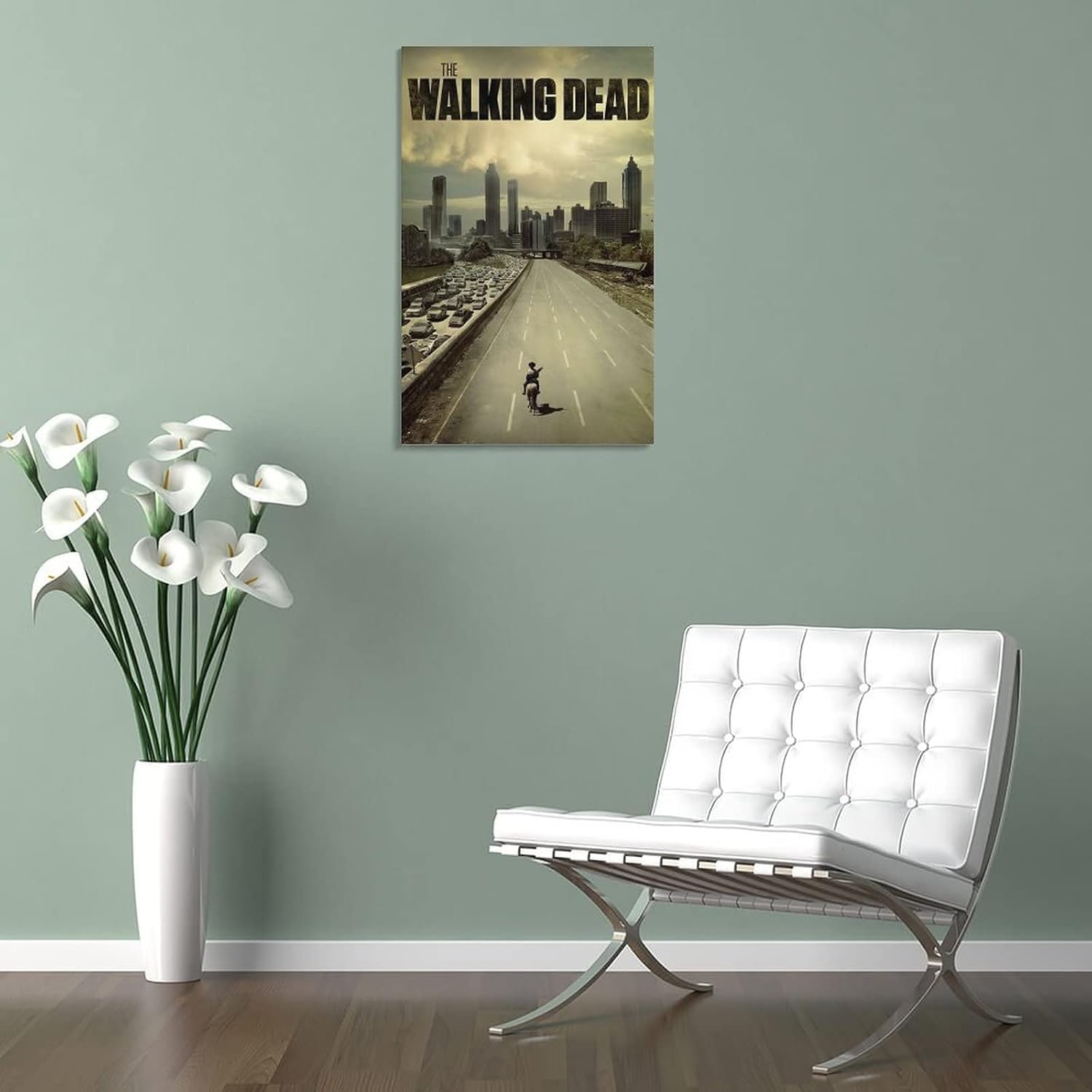 Poster 24x36inches Framed Canvas Wall Art Classic Horror TV Series For Morden Home Vintage Decor Cool Poster Room Aesthetic