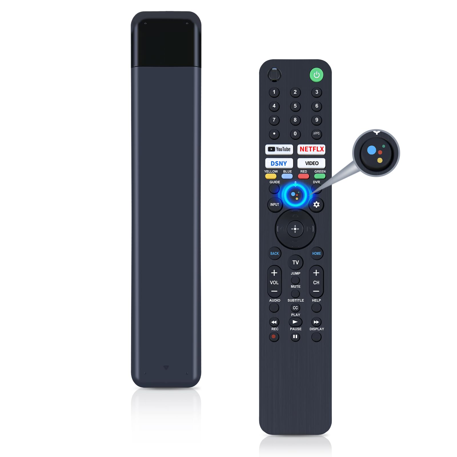New RMF-TX520U Voice Remote Control for Sony Bravia Smart TV RMF-TX520U KD-55X79J KD-55X80CJ KD-65X79J KD-65X80CJ KD-65X80J KD-75X79J KD-75X80CJ KD-75X80J KD-75X81J with Shortcut Keys