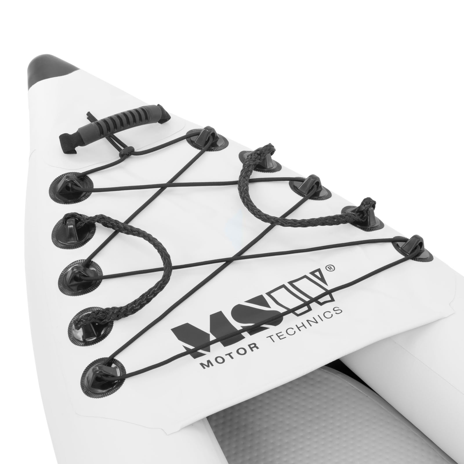 MSW Kayak gonfiabile 2 posti Kayak e canoe gonfiabili Set completo con pagaia, sedile e accessori 180kg