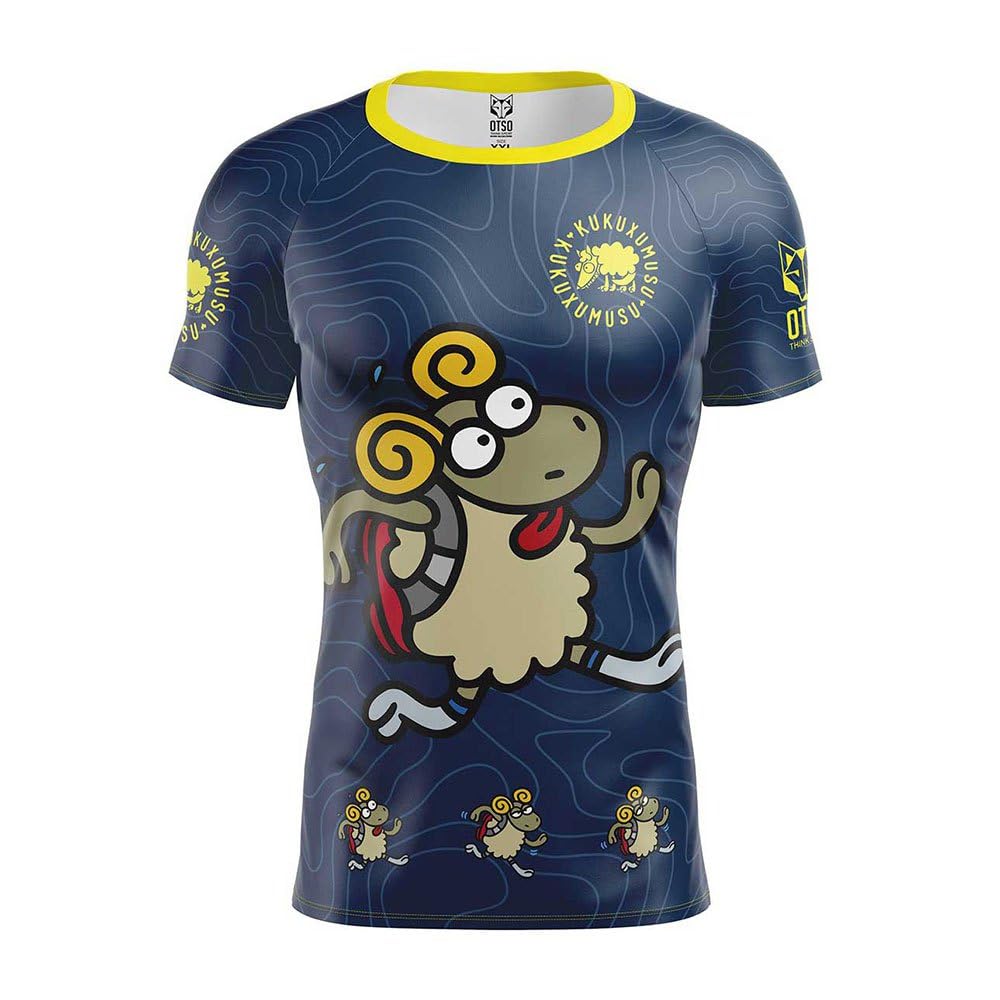 OTSO THINK SPORT Camiseta Running Hombre Kukuxumusu Bildot M | Transpirable, Ultra-Ligera
