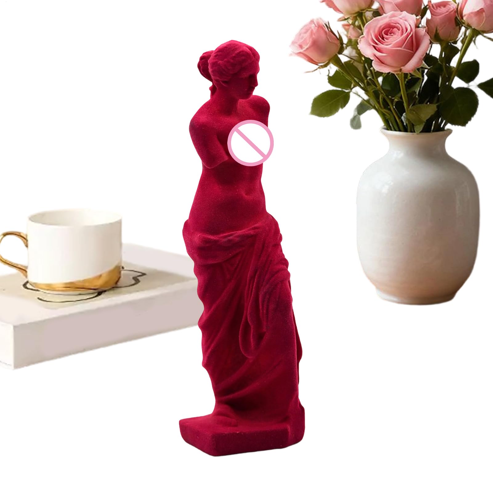 Statue de Vénus pour décoration de table moderne et entrée d'appartement chaleureuse