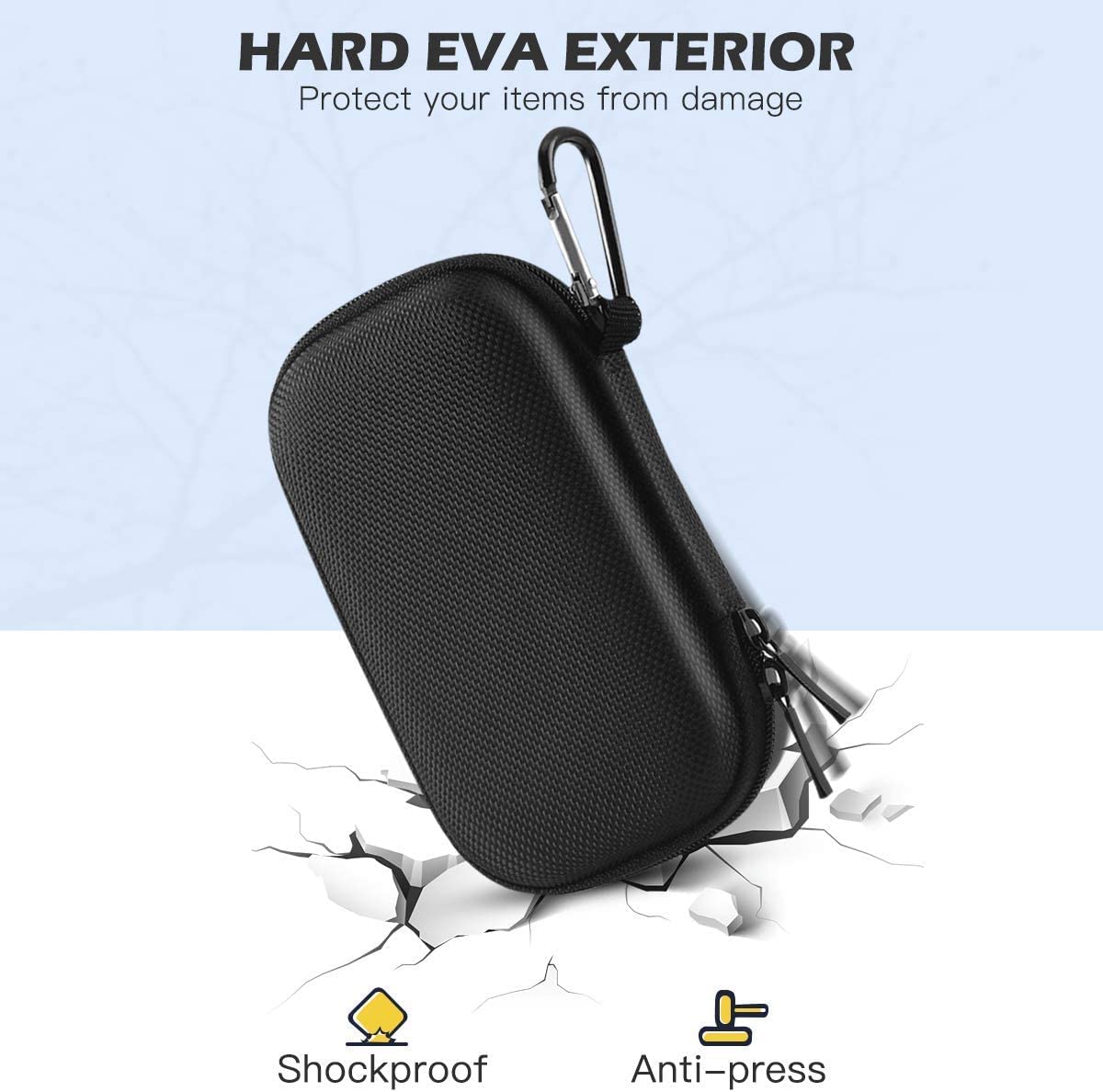 Étui Rigide Pour Casque Sans Fil WH-CH720N/WH-CH520 Avec Suppression Du