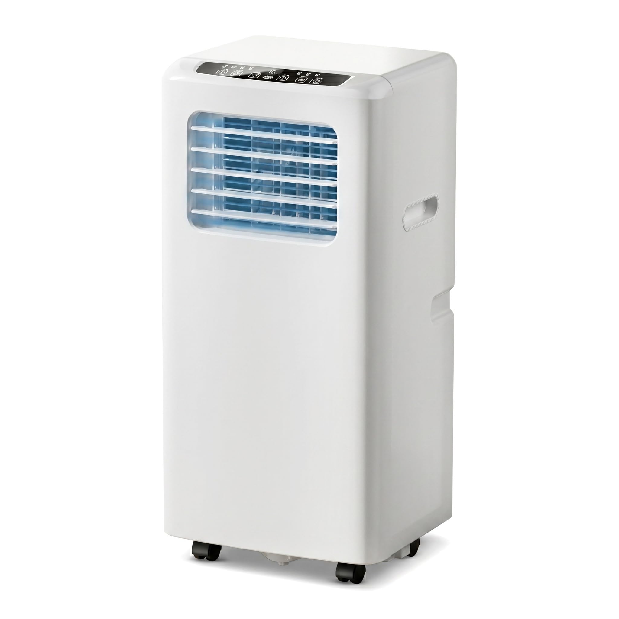Przenośny klimatyzator, 10000 BTU Smart AC z pilotem i zestawem okiennym, ciche chłodzenie 48 dB do biura, bez ściany