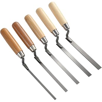 5-Piece Joint Trowel Set 6/8/10/12/15 mm Joint Trowels & Brick