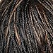 Synthetic Small Box Braid Wigs African American Bob Braided Wigs 12